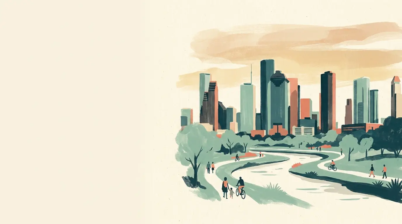 Illustration of Houston, TX